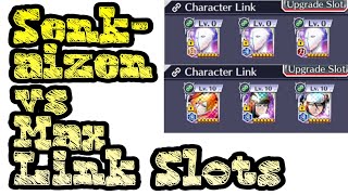 THE END OF POTION FARMING - MAX LINK SLOTS VS SENKAIMON AIZEN LINKS - BLEACH BRAVE SOULS