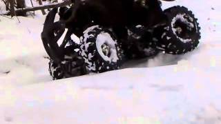 Зима2012 Квадроцикл IRBIS К150 Часть 1