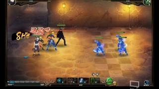 Naruto Online - Ninja Exam lvl 88 clear - Midnight Blade - Light main