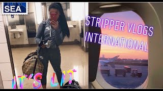 INTERNATIONAL STRIPPER VLOG(S) START NEOWW ?✈️