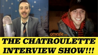 Positive Guy Lies About Being Chris Brown's Producer! (Chat Roulette Interview Show #41)