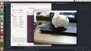 【Ubuntu】【Python】dlibを用いた物体追跡