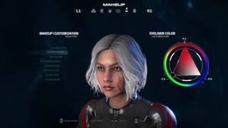 Mass Effect™: Andromeda (Character Creation) Attractive Female, Ciri Lookalike