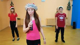 Школа танца DSF. Поздравление С Новым Годом и Рождеством от группы по Jazz funk