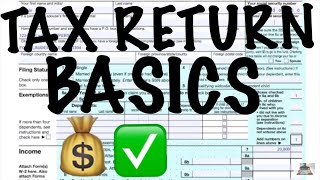 TAX RETURN BASICS / SINGLE FILING STATUS / NO DEPENDENTS / FORM 1040 PERSONAL RETURN / CPA STRENGTH