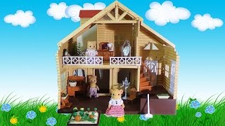 Домик загородный Happy Family для зверюшек / Country house for small animals