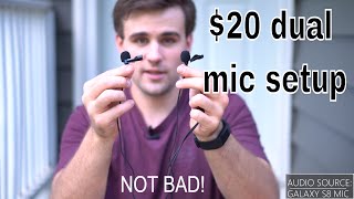 Dual Lav Mics - Comica CNM-D02 Review
