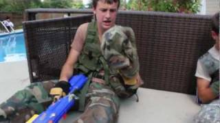 A Nerf War by: BroMotanya