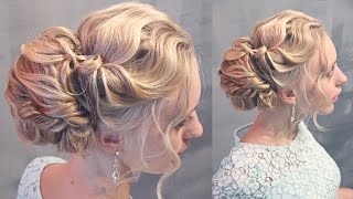 Причёска в греческом стиле | Авторские причёски | Лена Роговая | Hairstyles by REM | Copyright ©
