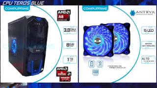 NUEVO! CPU TEROS BLUE A8-7600 /8GB /1TB /R7 SERIES - COMPUPRIME