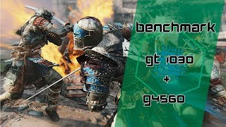 GT 1030 + G4560 - For Honor em 768p ‹ GamerPC › BR