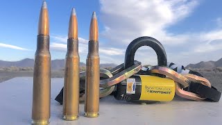 50bmg vs Kryptonite padlock and chain for motorcycles
