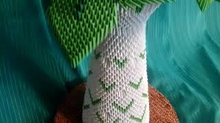 Модульное оригами, солнечный цветок / Modular origami, solar flower