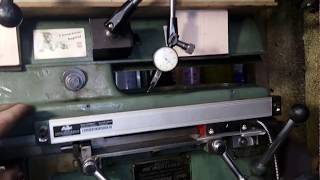 Цифровая индикация на 675 фрезерный.  Ось Y.