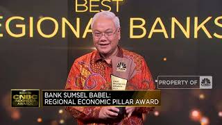 Bank Sumsel Babel Raih " Regional Economic Pillar Award"