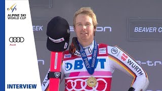 Stefan Luitz | "It's unbelievable, I'm so happy" |Men's Giant Slalom | Beaver Creek | FIS Alpine