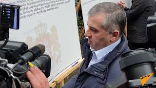 Лидеры оппозиции Грузии подписали документ об отказе от депутатских мандатов
