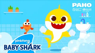 Pinkfong x PAHO/WHO | Wash Your Hands with Baby Shark | Stay Safe from COVID-19