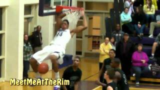 Vault Footage- James McAdoo (UNC) Lightweight Dunks On Michael Gbinjie (Duke) Last Season