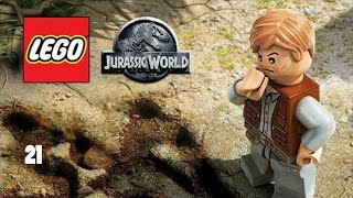 Прохождение LEGO Jurassic World [21] - Побег на гидросфере [60 fps]