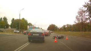 Мото ДТП Гомель на Владимирова 20.09.2016