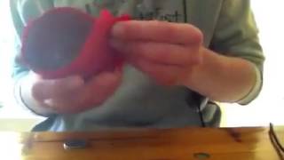Glass through table trick