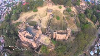 Fasiledes, Gonder Ethiopia from the sky by Mesfin video