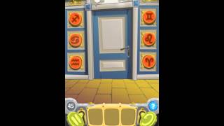Escape Saga (100 Doors Cartoon)  level 45 Walkthrough
