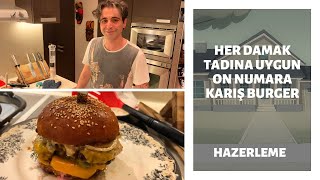 Evde Aşçılık: Her Damak Tadına Uygun On Numara Karış Burger