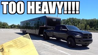 How much does it REALLY Weigh!?!? + Drag Truck WEIGH IN & PickUP!!!!!