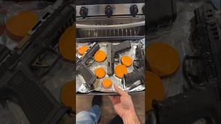 How to wash and dry ur guns all at once.