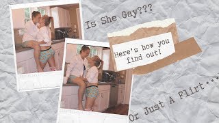 How to tell if a girl is gay -Lesbian Edition | Ashley & Rachel