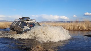 Toyota Carib месит весеннюю грязь! OffRoad