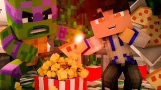 ЧЕРЕПАШКА НИНДЗЯ СЪЕЛА КРЫСУ В МАЙНКРАФТЕ! ЧЕРЕПАШКИ НИНДЗЯ В MINECRAFT! МАЙНКРАФТ МУЛЬТИКИ
