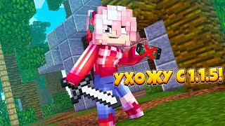 ✨УХОЖУ С ВЕРСИИ 1.1.5//КАК Я ПОЗНАКОМИЛАСЬ С ФЛЭНЕЙ||Minecraft Pe✨