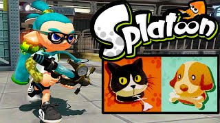 Splatoon Wii U Splash-O-Matic! New Update Splatfest CATS VS DOGS Online Gameplay Walkthrough PART 10