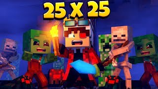 25 VS 25! КОРОЛЬ ДЕМАСТЕР ОТПРАВИЛСЯ В ДРЕВНИЙ ХРАМ ЗА МАГИЕЙ ОГНЯ! Minecraft