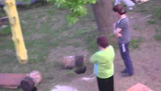 ВАНДАЛЫ ВО ГЛАВЕ С НАТАШЕЙ РУДНЕВОЙ (пос.Редкино Конаковский район)