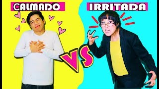 IRRITADA VS CALMADO | Palomitas Flow