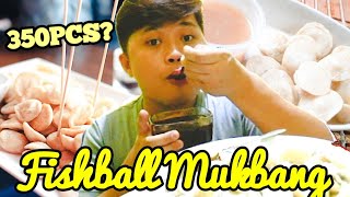 [MUKBANG #9] FISHBALL MUKBANG + How to cook Street food (fishball, kikiam, kwek kwek, etc)