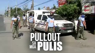 24 Oras: Mga pulis, pinalalayo na mula sa binabantayan nilang lugar na sakop ng 14-km danger zone