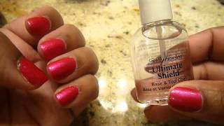Sally Hansen No Chip vs Ultimate Shield