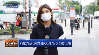 Pro-Kontra Rencana UMKM Berjualan di Trotoar