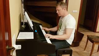 Три белых коня piano cover by Andrej