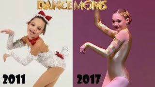 Dance Moms - EPIC DANCE TRANSFORMATIONS!! (Then and Now) 2017