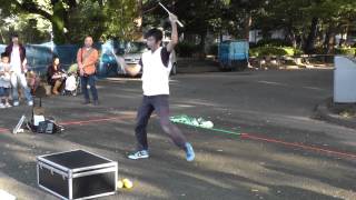 上野公園大道芸　　Juggler　Seiron（セイロン）　ジャグリング