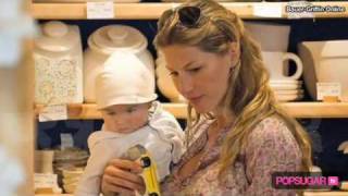 Gisele Bundchen, Tom Brady & Benjamin Mother's Day Ready