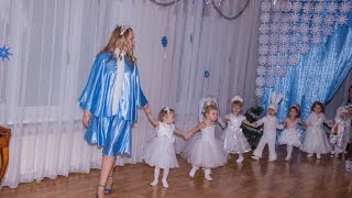 Ясельная группа Новогодний утренник 2017  ясельная группа