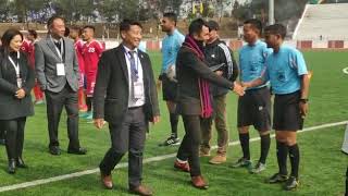 Er. zale Neikha ,Match patron for the match no. 15th | Nagaland vs Arunachal for the 3rd Spot