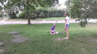 Gymnastics children. гимнастика Герасимовы